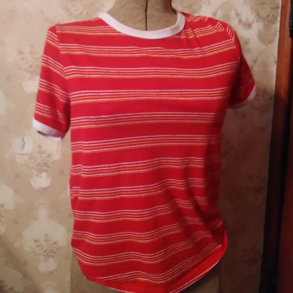 Red stripes tee - Picture 2 of 2
